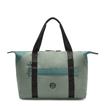 Kipling Art Medium Mote Tote Veske Grønn | NO 1769VR